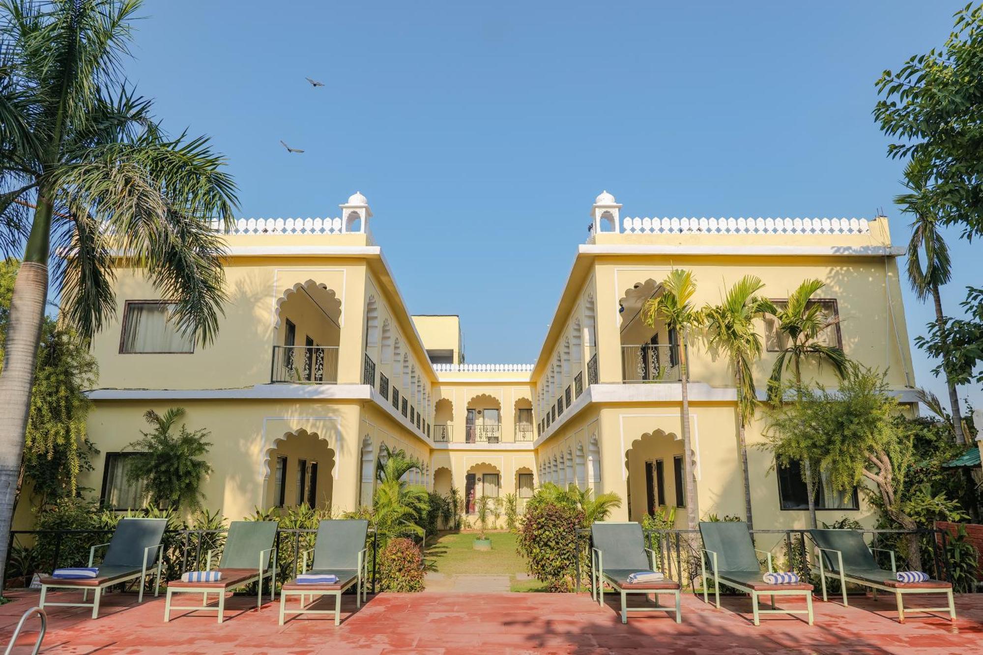 Raj Palace Resort Sawai Madhopur Esterno foto